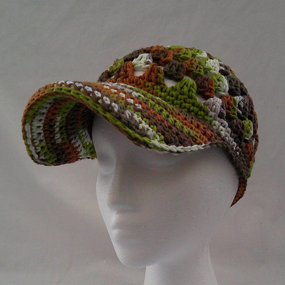Handmade Crochet Baseball Cap